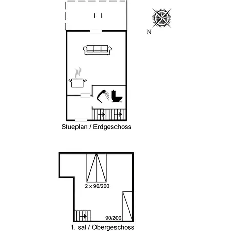 Aline - 1km From The Sea By Interhome Leilighet